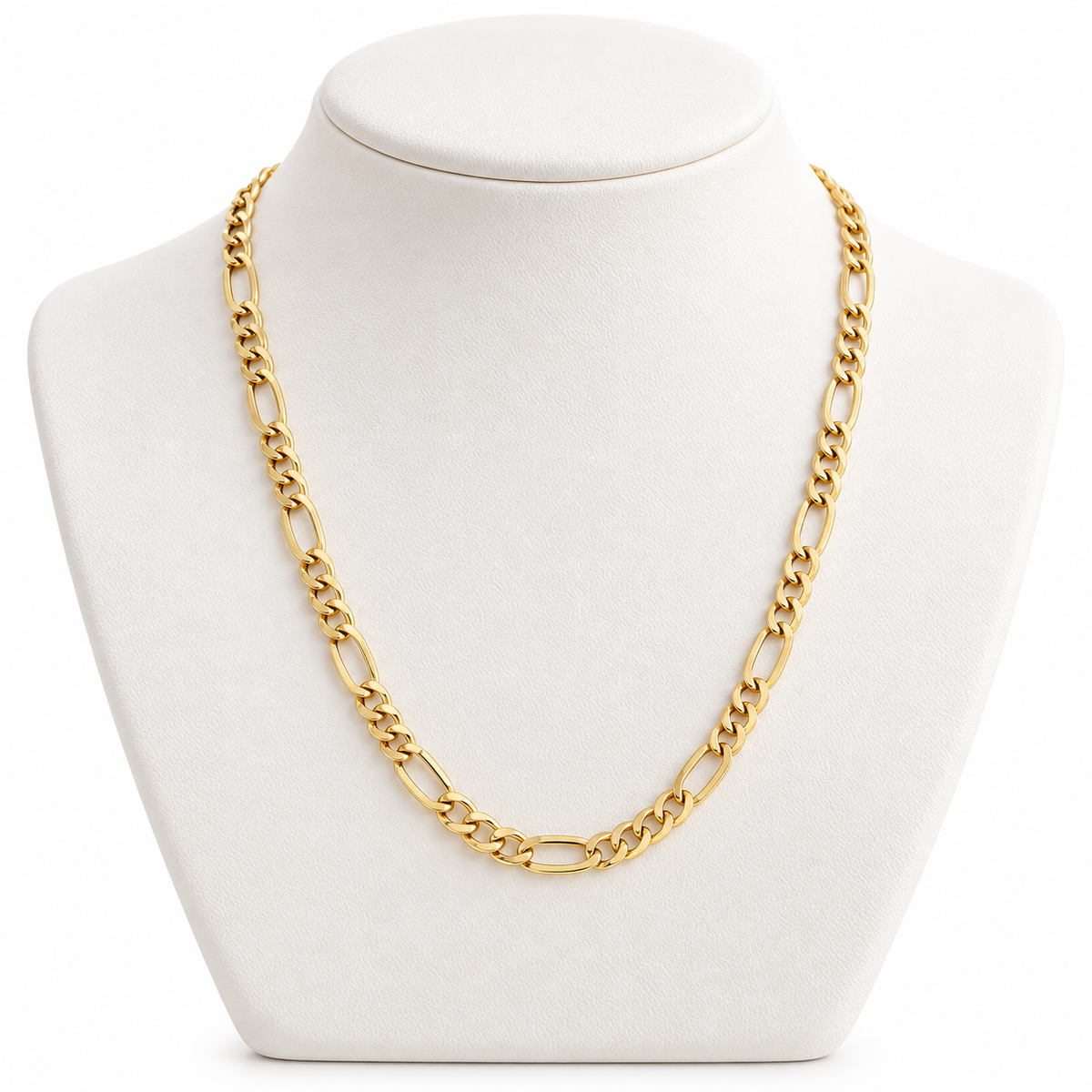 Cadena tres en uno en oro amarillo 18K