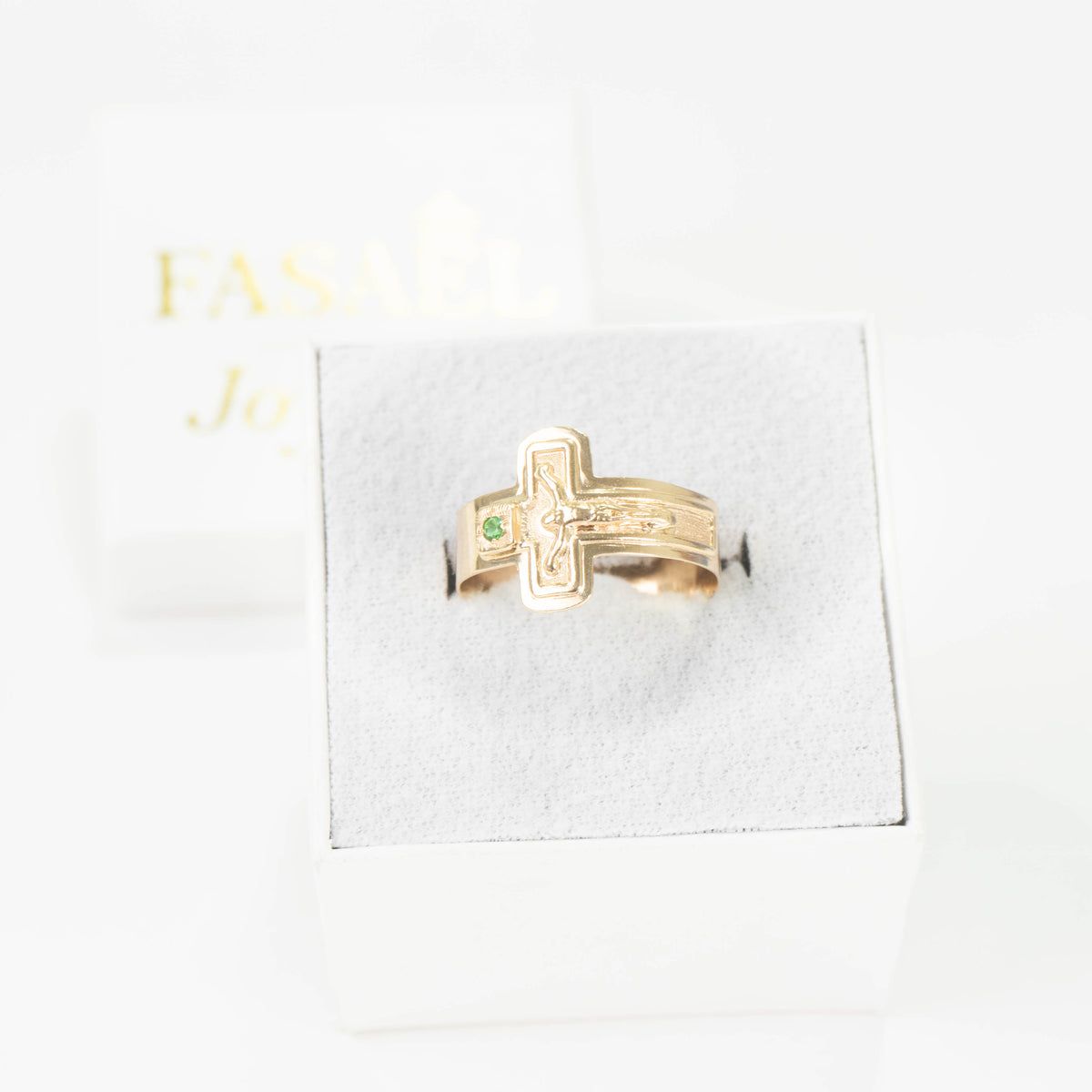 Anillo cruz Cristo