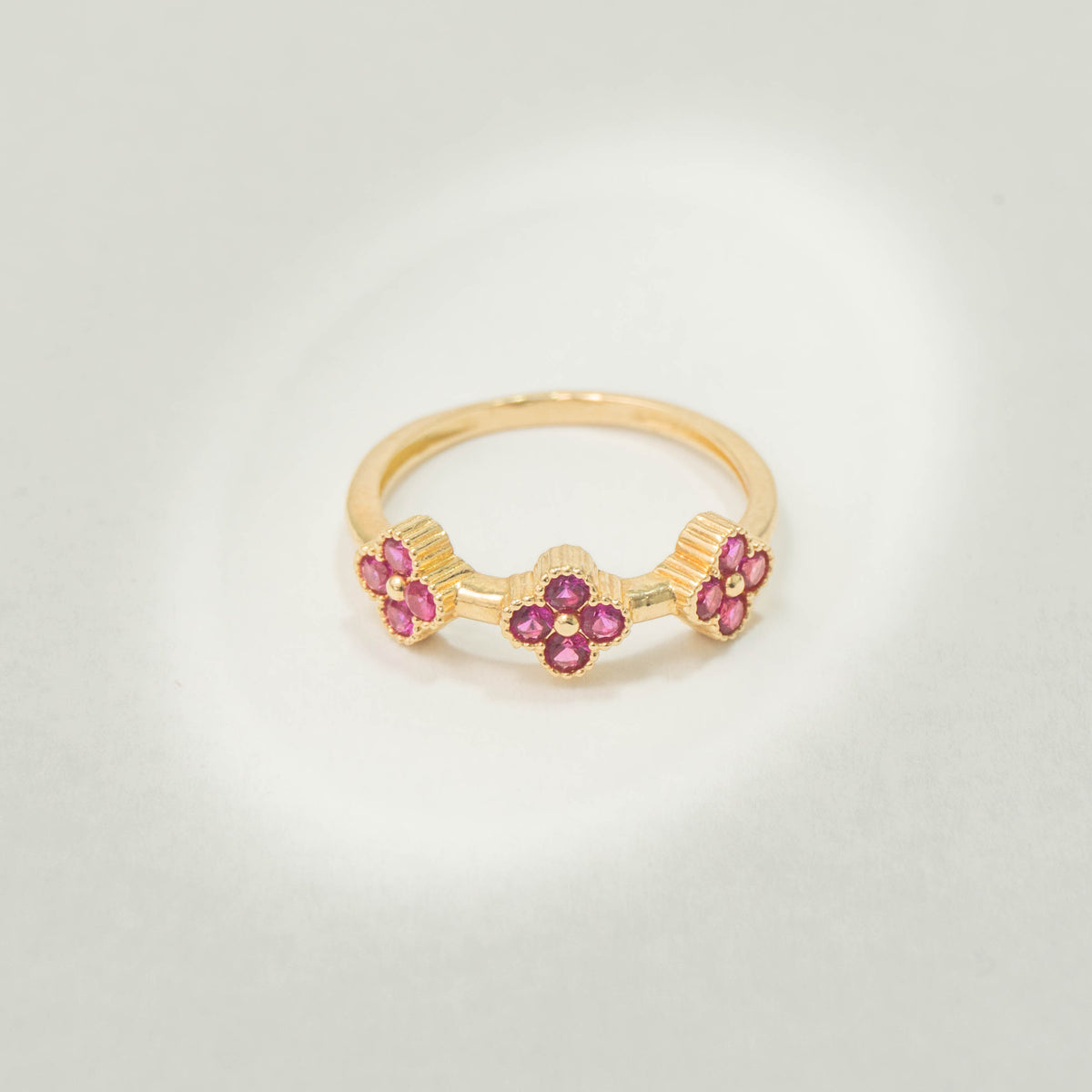 Anillo Van Cleef triple