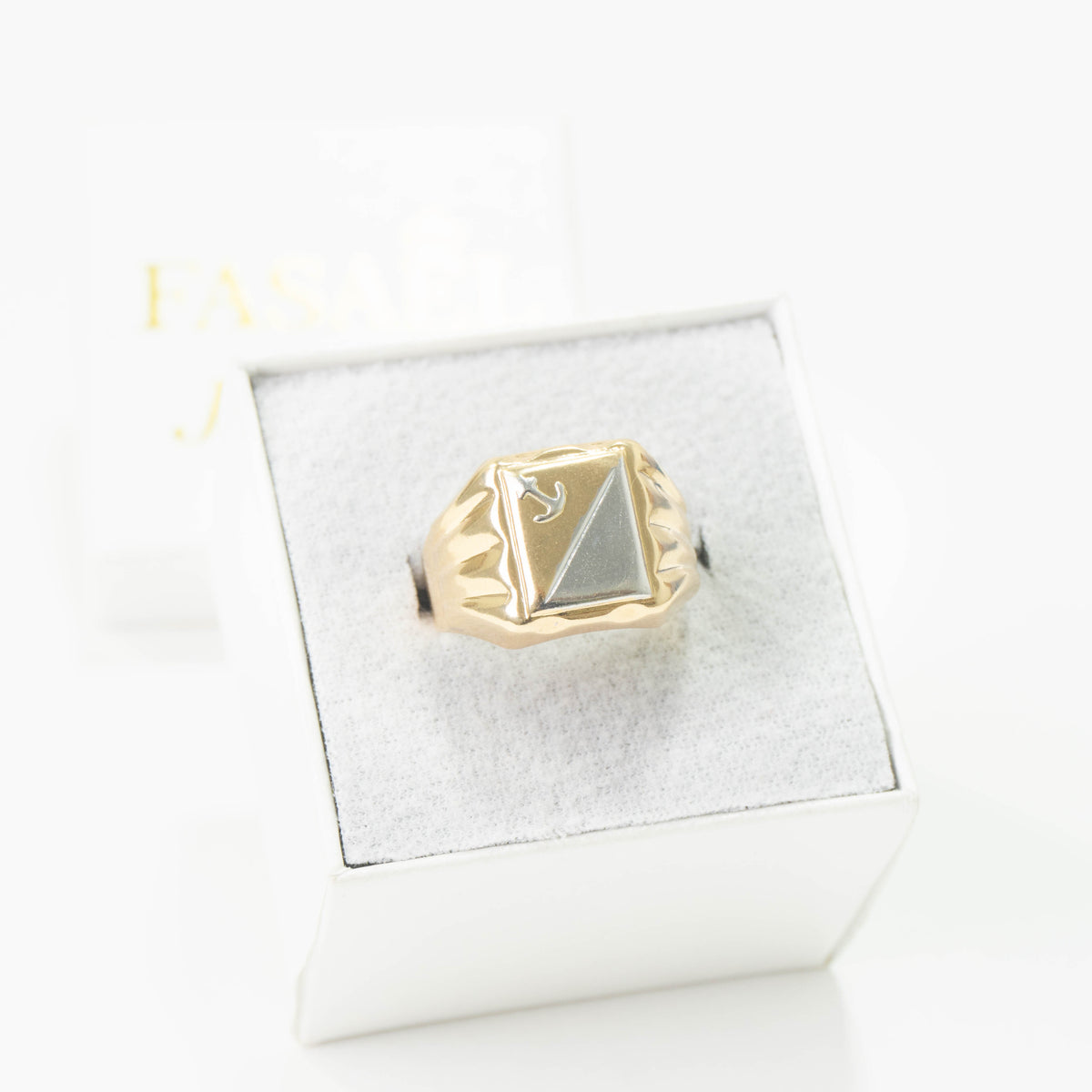 Anillo hombre duo