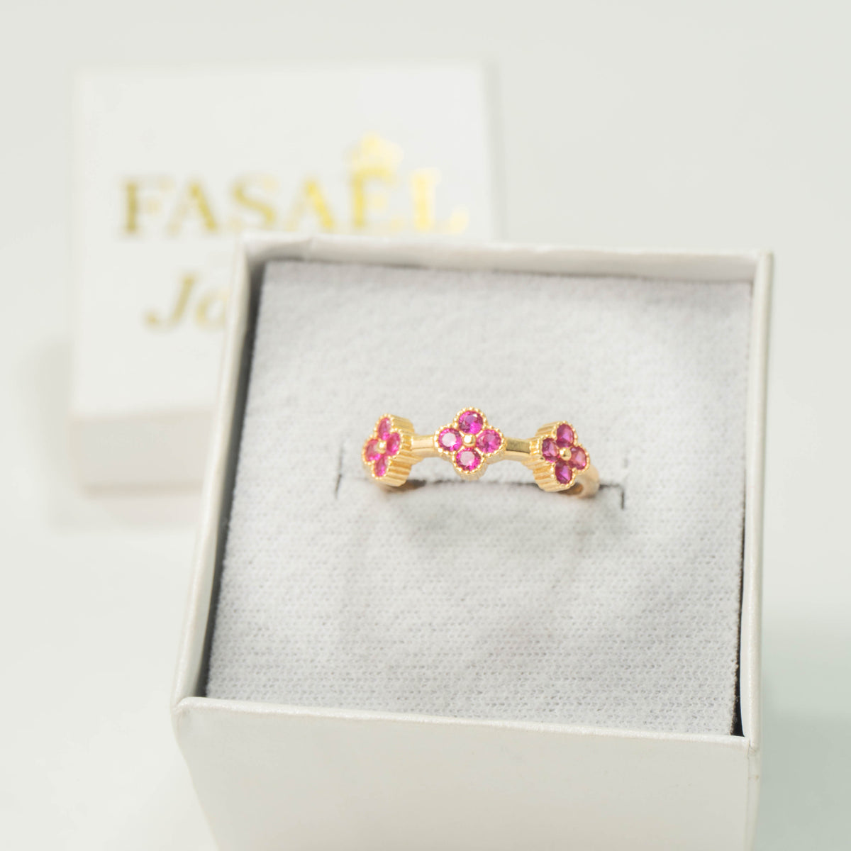 Anillo Van Cleef triple