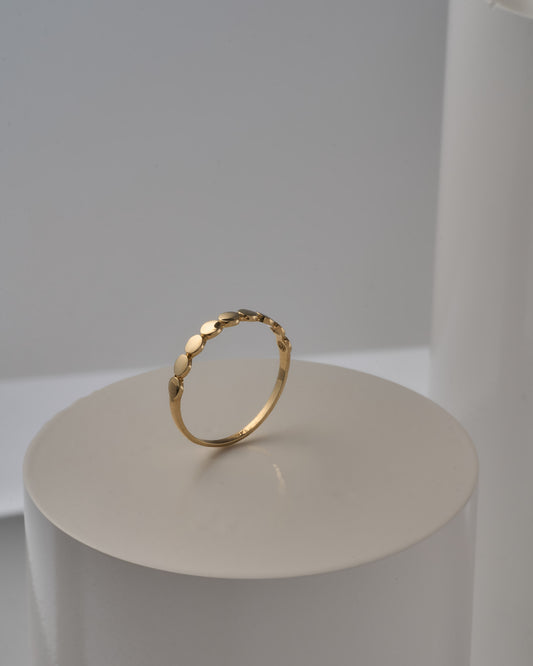 Anillo corazones coco lisos